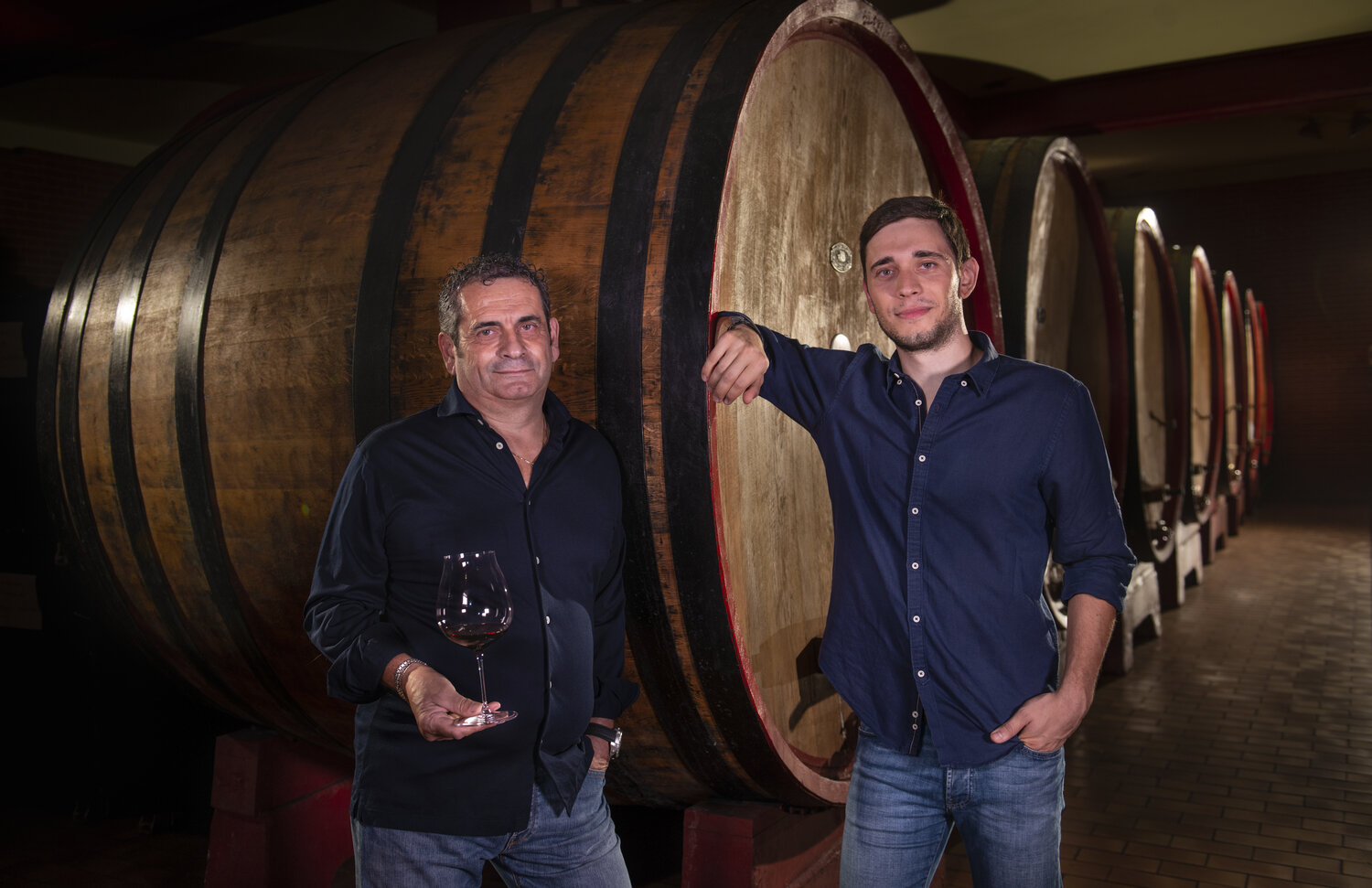 Valter och Emanuele Musso - Barbaresco, Piemonte, Italien